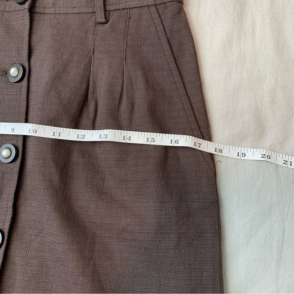 Milly of New York Chocolate skirt size 6 - Picture 10 of 10